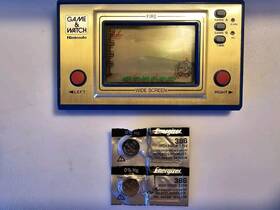 Nintendo Fr-27 Game And Watch Fire Wide Screen. New Batteries. Shipping From Usa