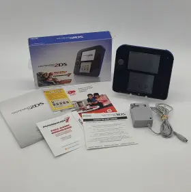 M-uxe-c0 Nintendo Ftr-s-aa/m-uxe-c0 2ds Mario Kart 7 Limited Edition 4gb Electric Blue Handheld With Box