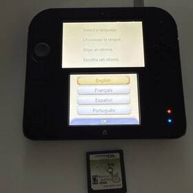 Nintendo Ftrsbm11 2ds Blue Handheld Console System Works Tested With Charger Stylus Game