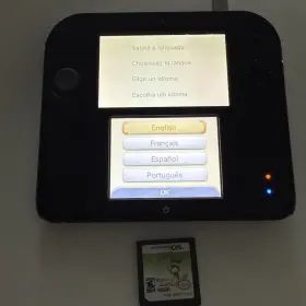 Ftrsbm11 Nintendo 2ds Blue Handheld Console System Works Tested With Charger Stylus Game
