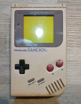 G12201229 Nintendo Game Boy Original Handheld System - Gray For Parts/repair C4b3