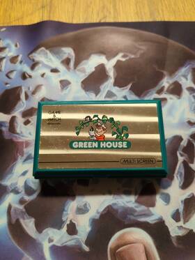 Nintendo Green House Gh-54 Game And Watch Multi Screen Retro Tested Working