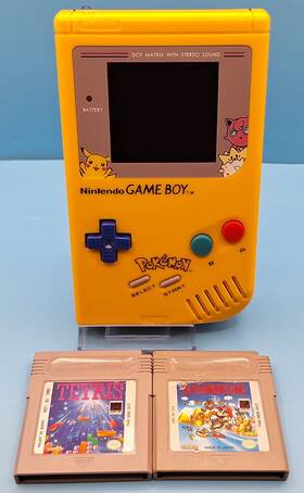 Nintendo Gyk00001 Gameboy Dmg Console Ips Backlight Lcd Pokemon Case Tetris Super Mario