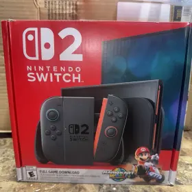 Hac-002-02 Nintendo Switch 2 Gaming Console Complete In Box Cib Working Issue Read