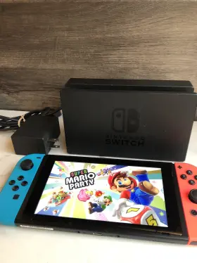 Hac0101 Nintendo Switch Console Lot Bundle Animal Crossing Super Mario Party