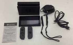 Nintendo Hacskaal1 Switch Mario Kart 8 Deluxe Bundle 32gb Gray For Parts Only