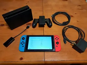 Hag-001 Nintendo -01 Switch Model Handheld Console - 32gb Black/neon Red/neon