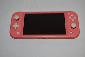 Nintendo Hdh-101 Switch Lite 32 Gb Handheld Console Coral Pink With Mario And Rabbids Qeg38