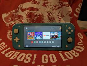 Nintendo Hdh-5-uxa-co Switch Lite Teal Blue Handheld Tested