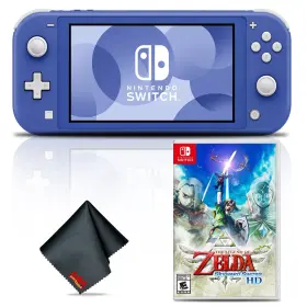 Hdhsbbzaa-001 Nintendo Switch Lite Blue Console Bundle With Legend Of Zelda Skyward Sword Hd