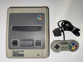Nintendo Hgm3000 Super Hyundai Comboy Korean Snes Console And Controller Famicom Sfc Kor