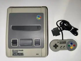 Hgm3000 Nintendo Super Hyundai Comboy Korean Snes Console And Controller Famicom Sfc Kor