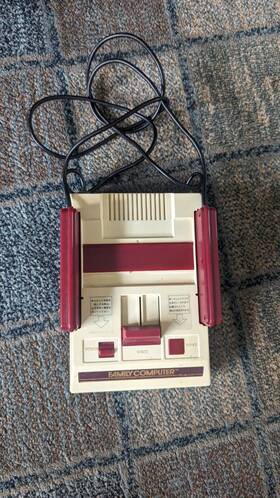 Nintendo Hvc-01 Famicom Family Computer Console For Parts Doesnftt Turn On