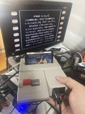 Nintendo Hvc-101 Famicom Av Top Loader Nesrgb Console Oem Tested Us Seller
