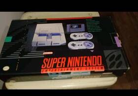 Nintendo Hw-usa-2 Super Nes Mario World Box Styrofoam And All Papers