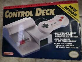 Nintendo Hw-usa-3 Control Deck Nes 8-bit Console With Controllers And Box