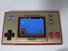 Hxa-001 Nintendo Game And Watch Console Super Mario Bros Rare Works Great
