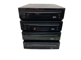 Ku620697833 Nintendo Lot Of 4 Black Wii Rvl-101 Console Only Untested Ku620697833 Nintendo Lot Of 4 Black Wii Rvl-101 Console Only Untested