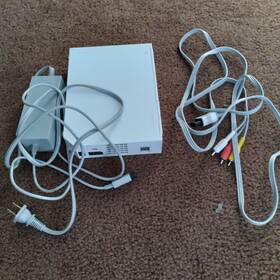 Nintendo Lu502900297 Wii Console With Cable Cord Great Condition It Does W