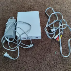Lu502900297 Nintendo Wii Console With Cable Cord Great Condition It Does W