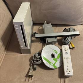 Nintendo Lu52204139 Wii Console Bundle Rvl-001 Gamecube Compatible With Fit