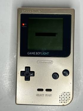 Nintendo Mgb-101 Gameboy Light Gold Game Boy Console Japan Confirmed Operation With Software