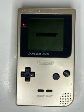 Mgb-101 Nintendo Gameboy Light Gold Game Boy Console Japan Confirmed Operation With Software