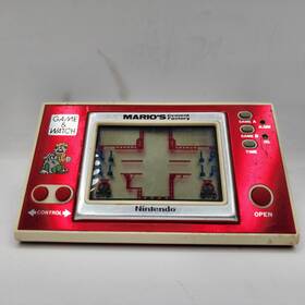 Nintendo Mi-102 Game And Watch Marios Cement Factory Untested Vintage Rare