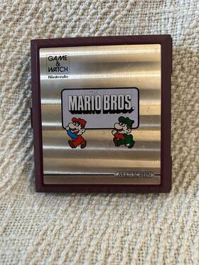 Nintendo Mw-56 Game And Watch Mario Bros. Multi Screen Tested-works 1983