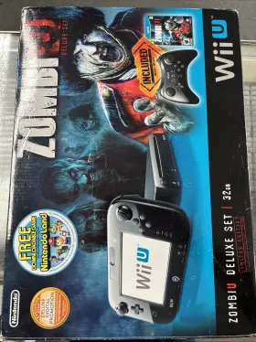 Mzt936 Nintendo Wii U 32 Gb Zombi Deluxe Set Bundle Complete In Box Same Serial