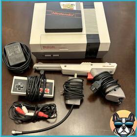 Nintendo N31505534 Entertainment System Nes Console With Track And Field Ii Lot Tested/works