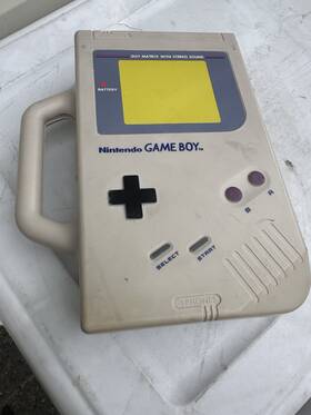 Nintendo Nb-70 Game Boy With Case Tested Batteries Only Not Working As Is