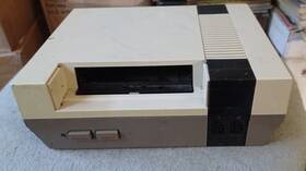 Nintendo Nes-0p-usa Entertain System Console Nes 1985 Original Parts Or Repair Only