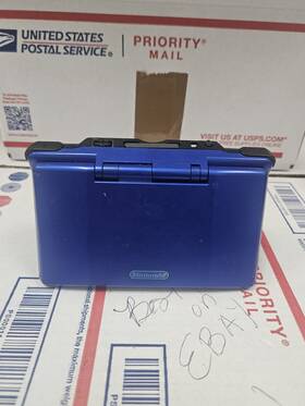 Nintendo Ntr-100 Ds 2004 Blue Video Game System Works - With L15