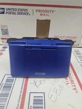 Ntr-100 Nintendo Ds 2004 Blue Video Game System Works - With L15