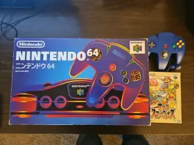 Nus-001 Nintendo Jpn 64 Black Console Ntsc-j