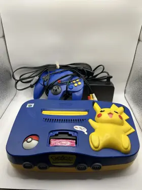 Nus101usa Nintendo 64 Pokemon Pikachu Edition Console Tested And Working Usa Region