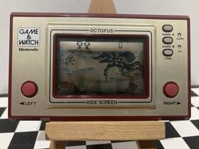 Nintendo Oc-22 Vtg 1981 Game And Watch Octopus Widescreen Working Please Read