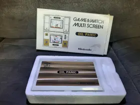 Op-51 Nintendo Game And Watch Oil Panic Cib. Works Great