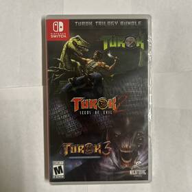 Nintendo Pax0014892000 Turok Trilogy Bundle Switch Brand New Game Special 2025 Misc
