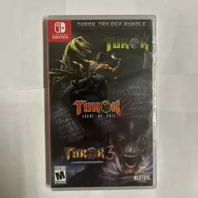 Pax0014892000 Nintendo Turok Trilogy Bundle Switch Brand New Game Special 2025 Misc