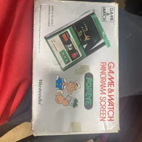 Pg-92 Nintendo Game And Watch Popeye Panorama Screen 1983