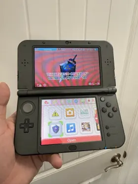 Qw109070317 Nintendo New 3ds Xl Black Console Top Ips Display