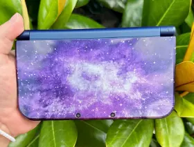 Red-001 Nintendo Inch New 3ds Xl Galaxy Edition System With Charger Stylus