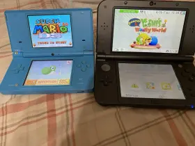 Redska00 Nintendo Inch New 3ds Xl And Dsi Lot Fully Functional With Games Read Desc