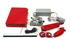 Nintendo Rvl-001 Eur Wii Rvl-001 Eur Pal European Uk Red 25th Anniversary Edition Console