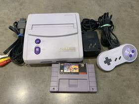 Nintendo Sns-010 Rare Original 1991 Snes Super Mini Console System Read