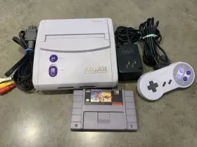 Sns-010 Nintendo Rare Original 1991 Snes Super Mini Console System Read