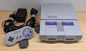 Nintendo Sns-1chip-01 Super Entertainment System 1chip-01 Snes Console Video Game Bundle