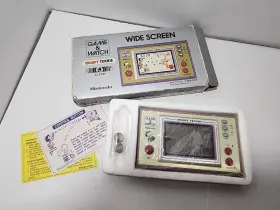Sp-30 Nintendo Game And Watch Snoopy Tennis Handheld Lcd With Box Papers 1982
